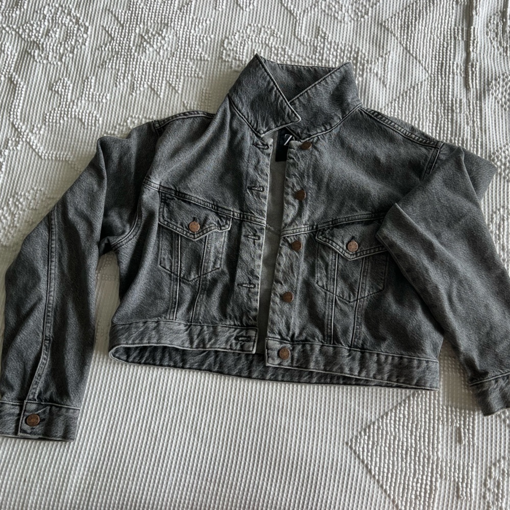 Cropped Denim Jacket